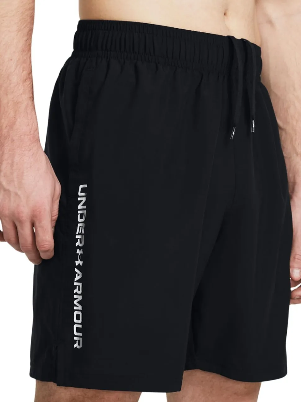 Under Armour Black/White Tech Woven Shorts