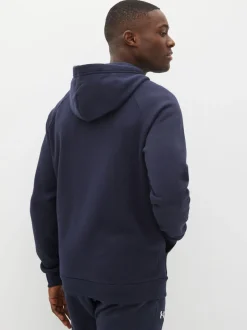 Under Armour Blue Rival Fleece Full Zip Hoodie