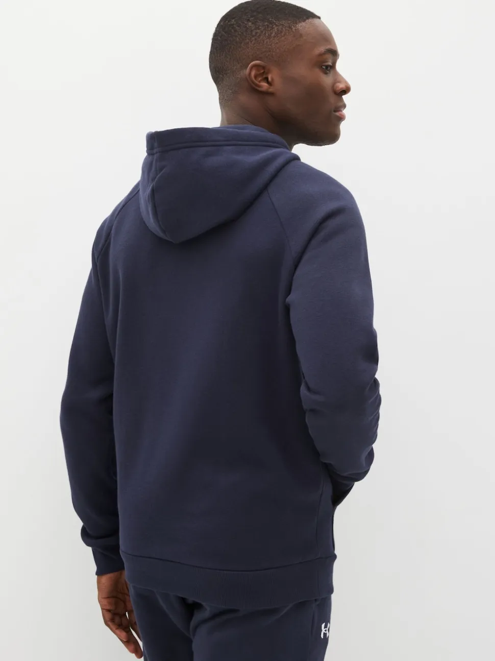 Under Armour Blue Rival Fleece Full Zip Hoodie