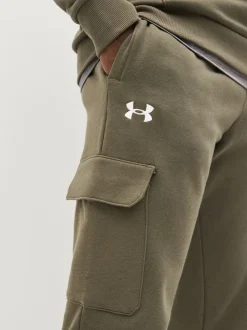 Under Armour Green Rival Fleece Cargo Jogger