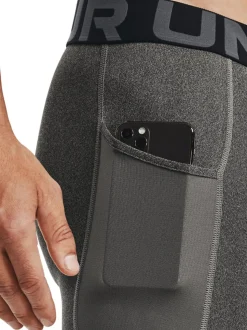 Under Armour Grey Heat Gear Long Shorts