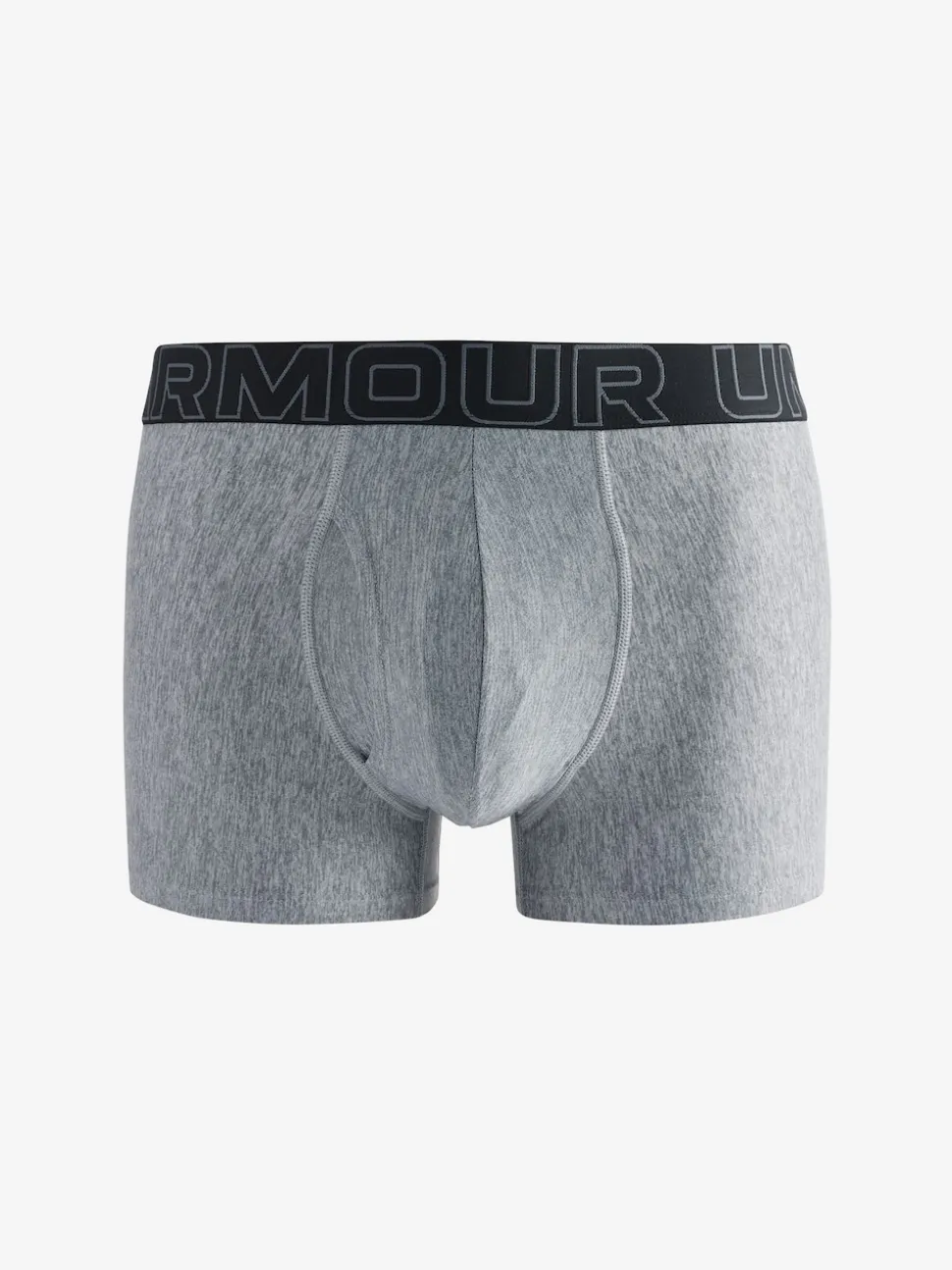 Under Armour Grey Performance Tech 3" Solid Boxers 3 Pack
