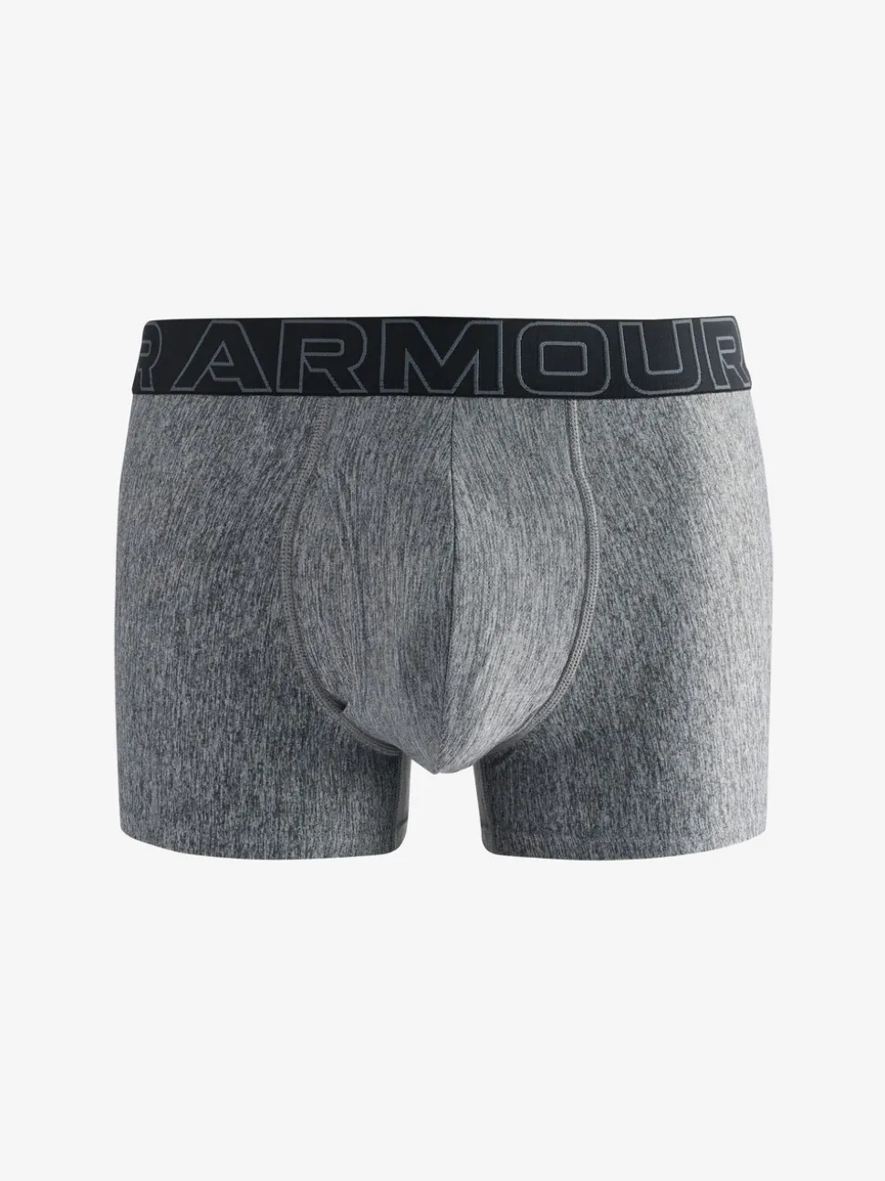 Under Armour Grey Performance Tech 3" Solid Boxers 3 Pack