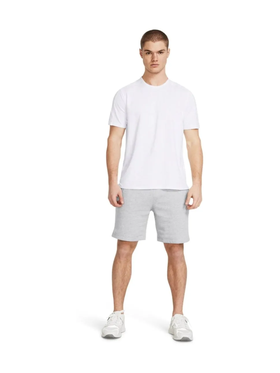 Under Armour Grey Rival Fleece Shorts