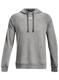 Under Armour Grey Rival Fleece Hoodie
