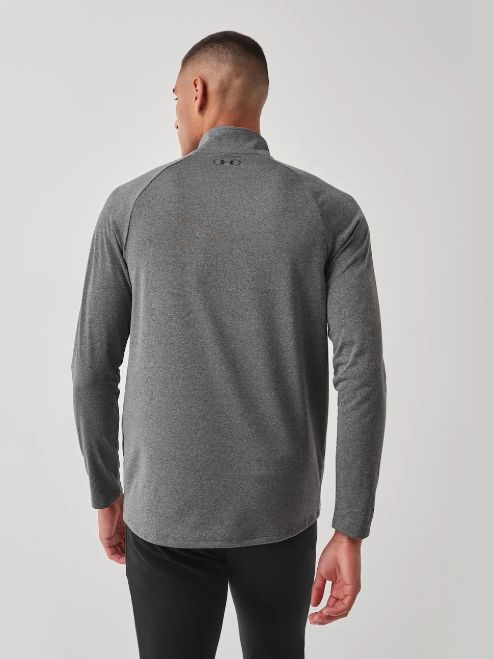 Under Armour Grey Tech Quarter Zip Fleece