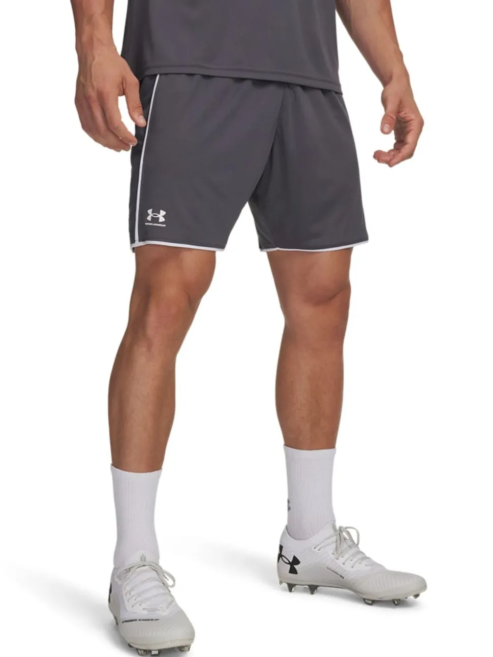 Under Armour Grey UA M Challenger Train Shorts