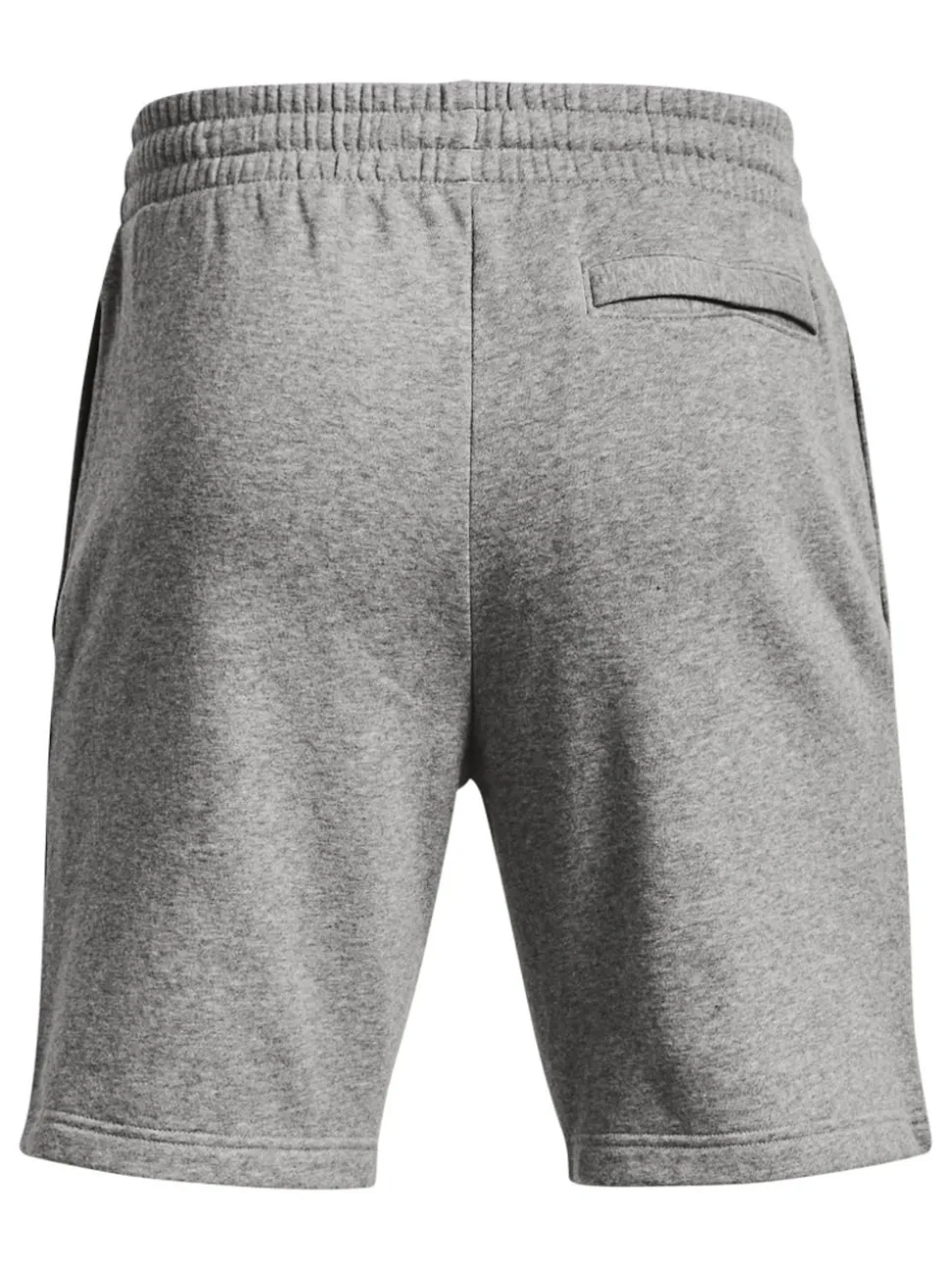 Under Armour Grey/White Rival Fleece Shorts