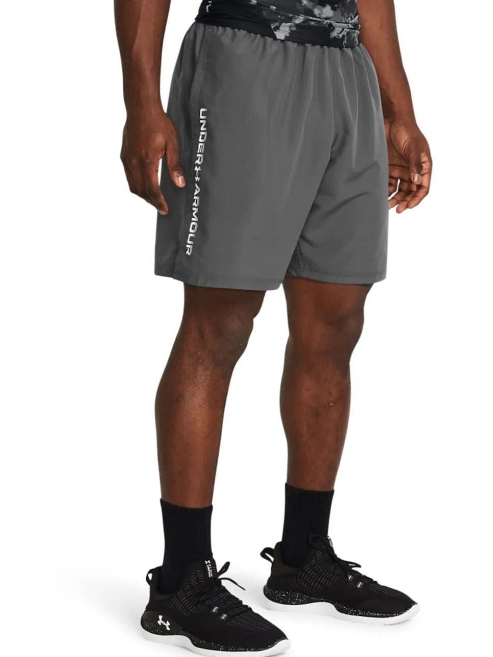 Under Armour Grey/White Tech Woven Shorts