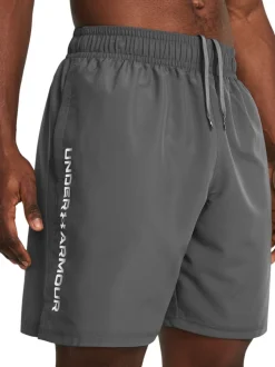 Under Armour Grey/White Tech Woven Shorts