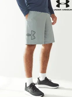 Under Armour Light Grey Tech Graphic Shorts