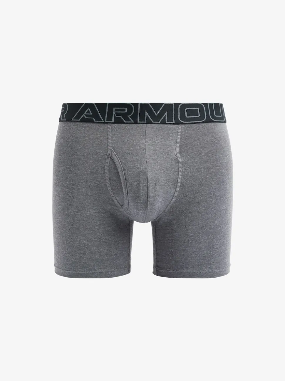 Under Armour Red/Grey 100% Cotton Performance Tech 6in Boxers 3 Pack