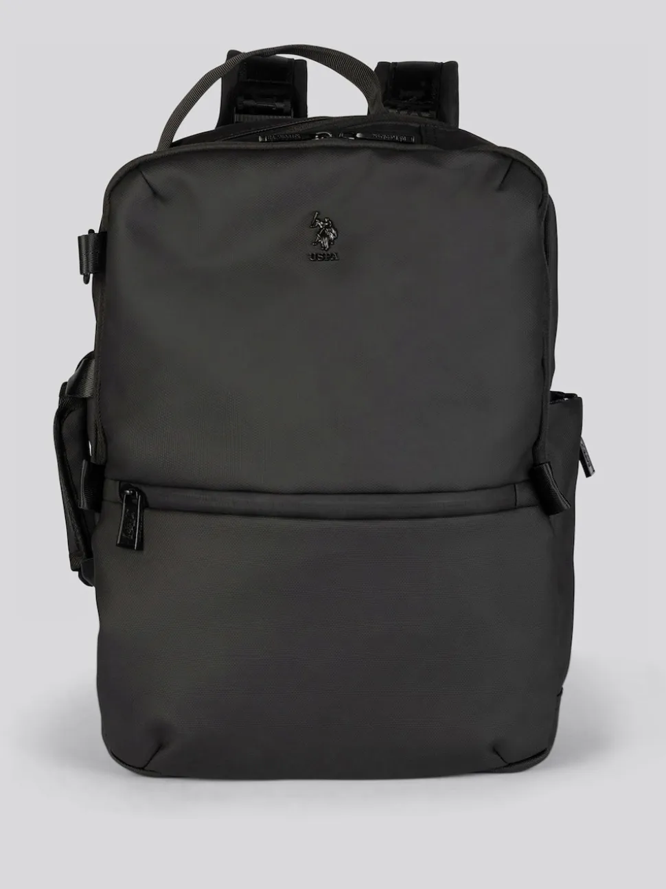 U.S. Polo Assn Black Mens Arrowhead Backpack