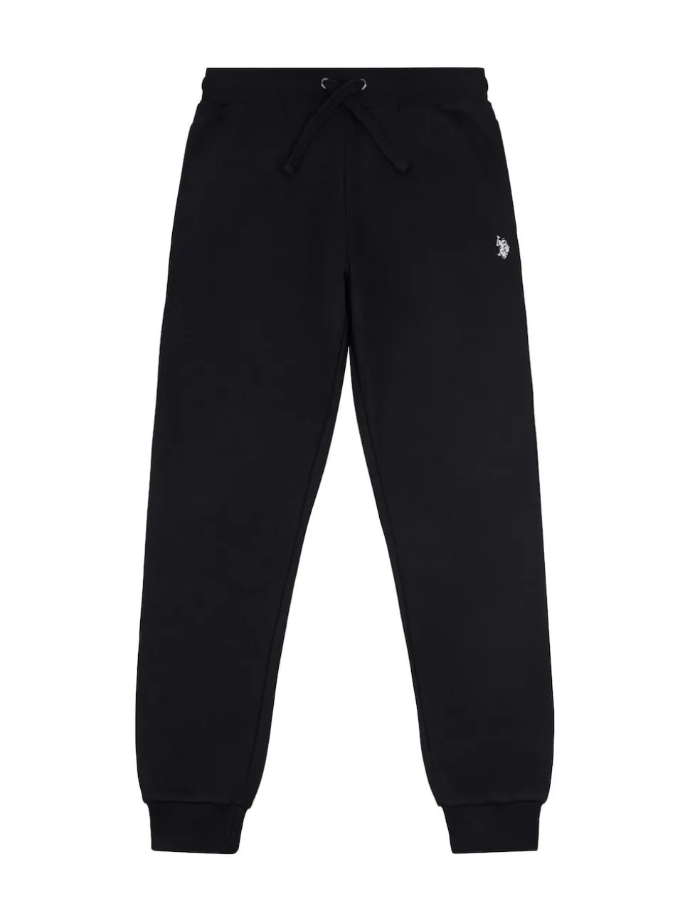 U.S. Polo Assn. Black Mens Classic Fit Double Horsemen Joggers