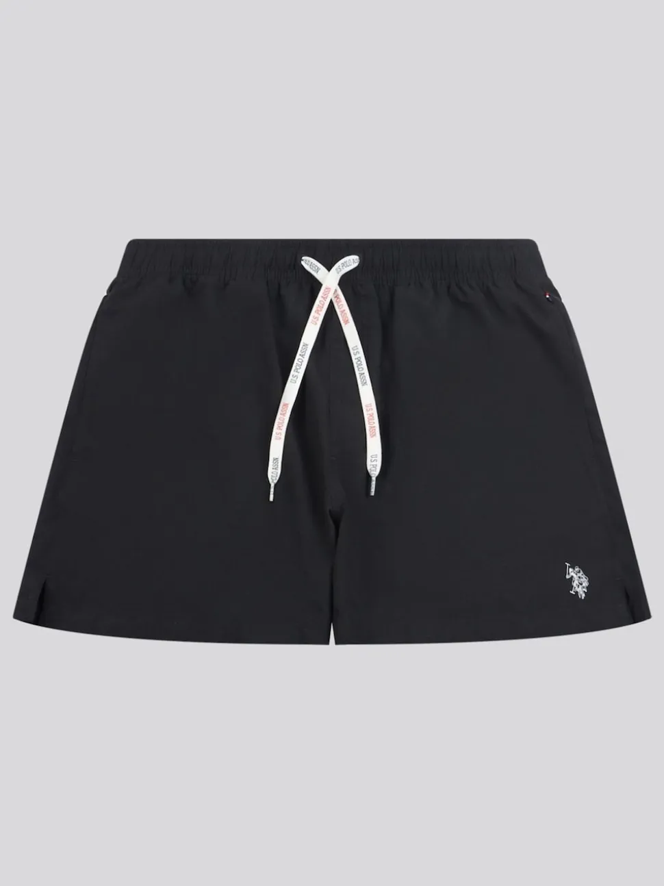 U.S. Polo Assn. Black Mens Core Swim Shorts