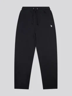 U.S. Polo Assn. Black Mens Double Horsemen Straight Leg Joggers