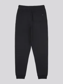 U.S. Polo Assn. Black Mens Double Horsemen Loopback Joggers