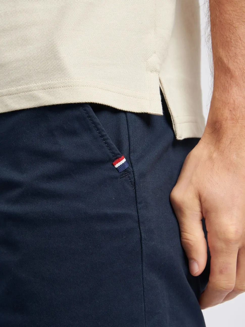 U.S. Polo Assn. Blue Classic Mens Chino Shorts