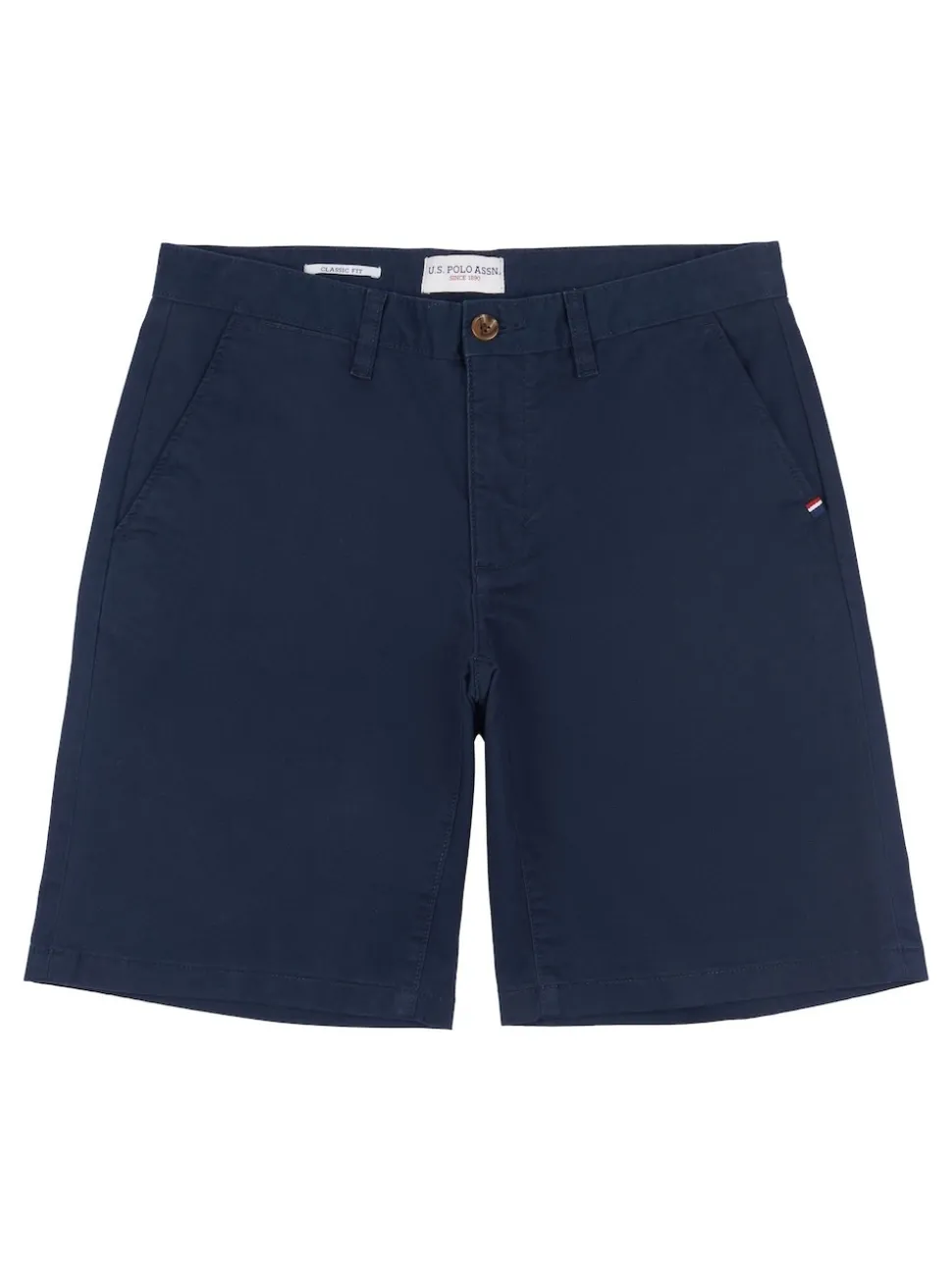 U.S. Polo Assn. Blue Classic Mens Chino Shorts