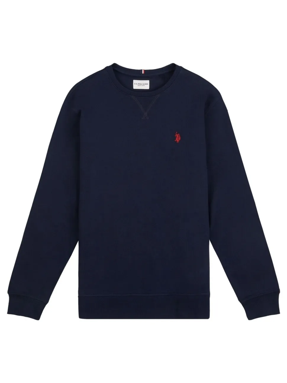U.S. Polo Assn. Blue Classic Fit Mens Double Horsemen Sweatshirt