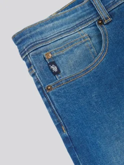 U.S. Polo Assn. Blue Mens Classic Fit Jeans