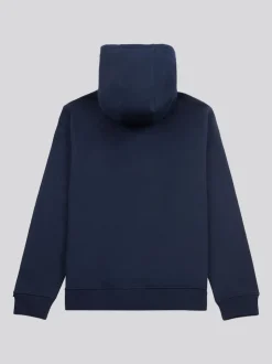 U.S. Polo Assn. Blue Mens Double Horsemen Loopback Zip Hoodie