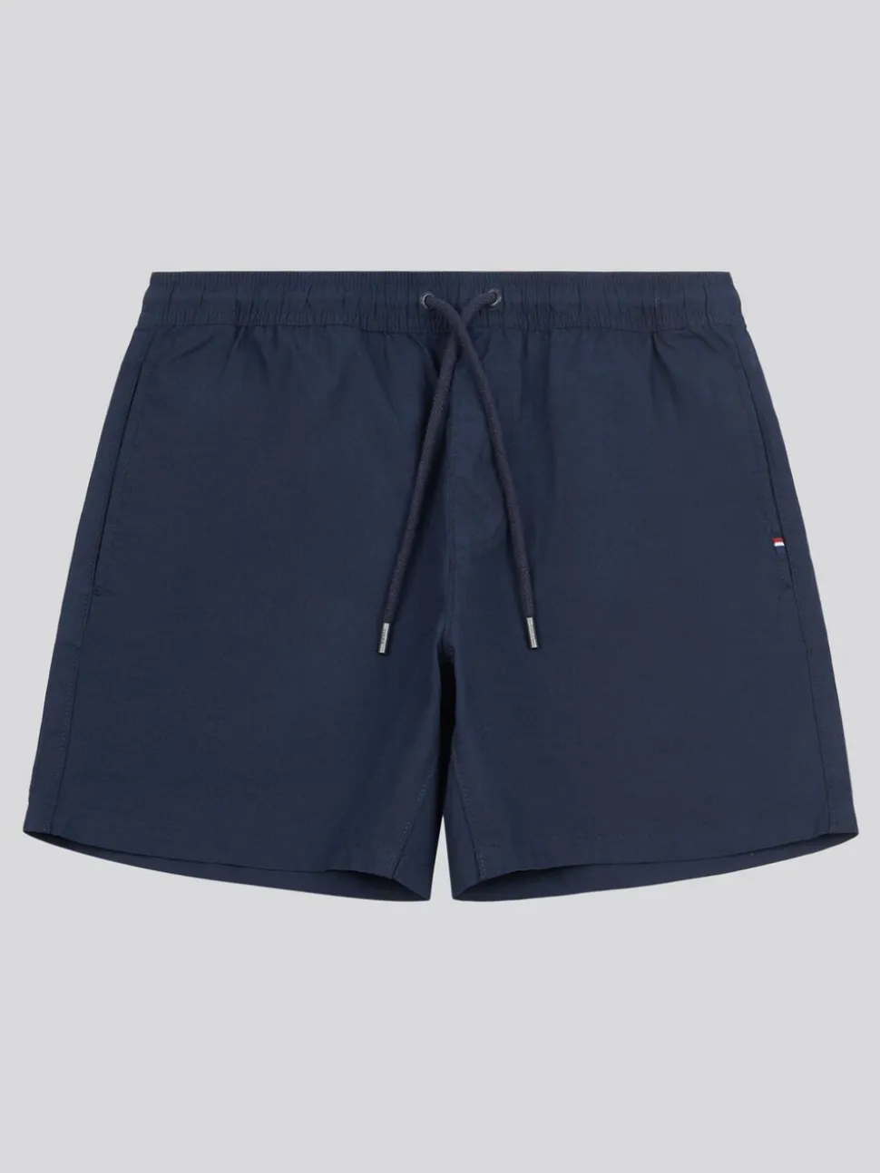 U.S. Polo Assn. Blue Mens Linen Blend Deck Shorts
