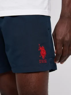 U.S. Polo Assn. Blue Mens Player 3 Swim Shorts