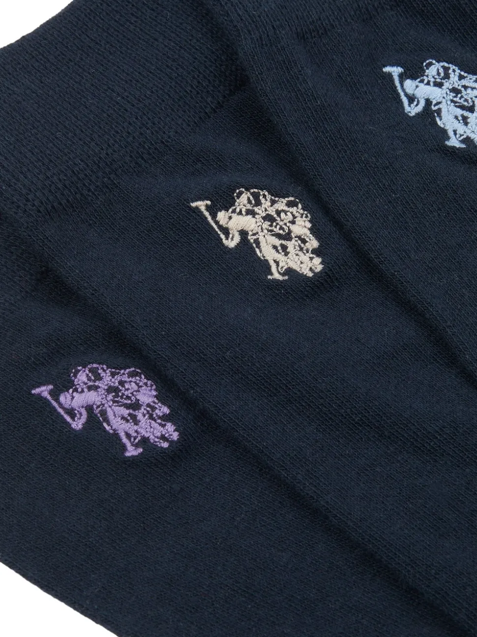 U.S. Polo Assn. Blue Mens Smart Socks 3 Pack