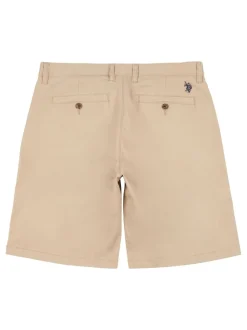 U.S. Polo Assn. Brown Classic Mens Chino Shorts