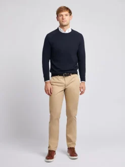 U.S. Polo Assn. Brown Mens Classic Chinos Trousers