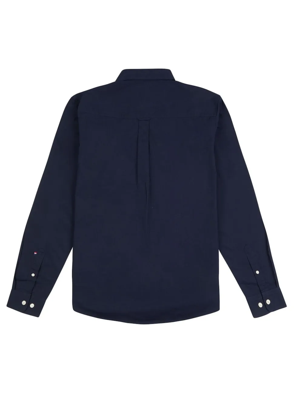 U.S. Polo Assn. Dark Blue Stretch Cotton Mens Poplin Shirt