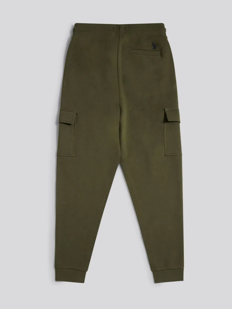 U.S. Polo Assn. Green Mens Double Horsemen Cargo Sweat Joggers