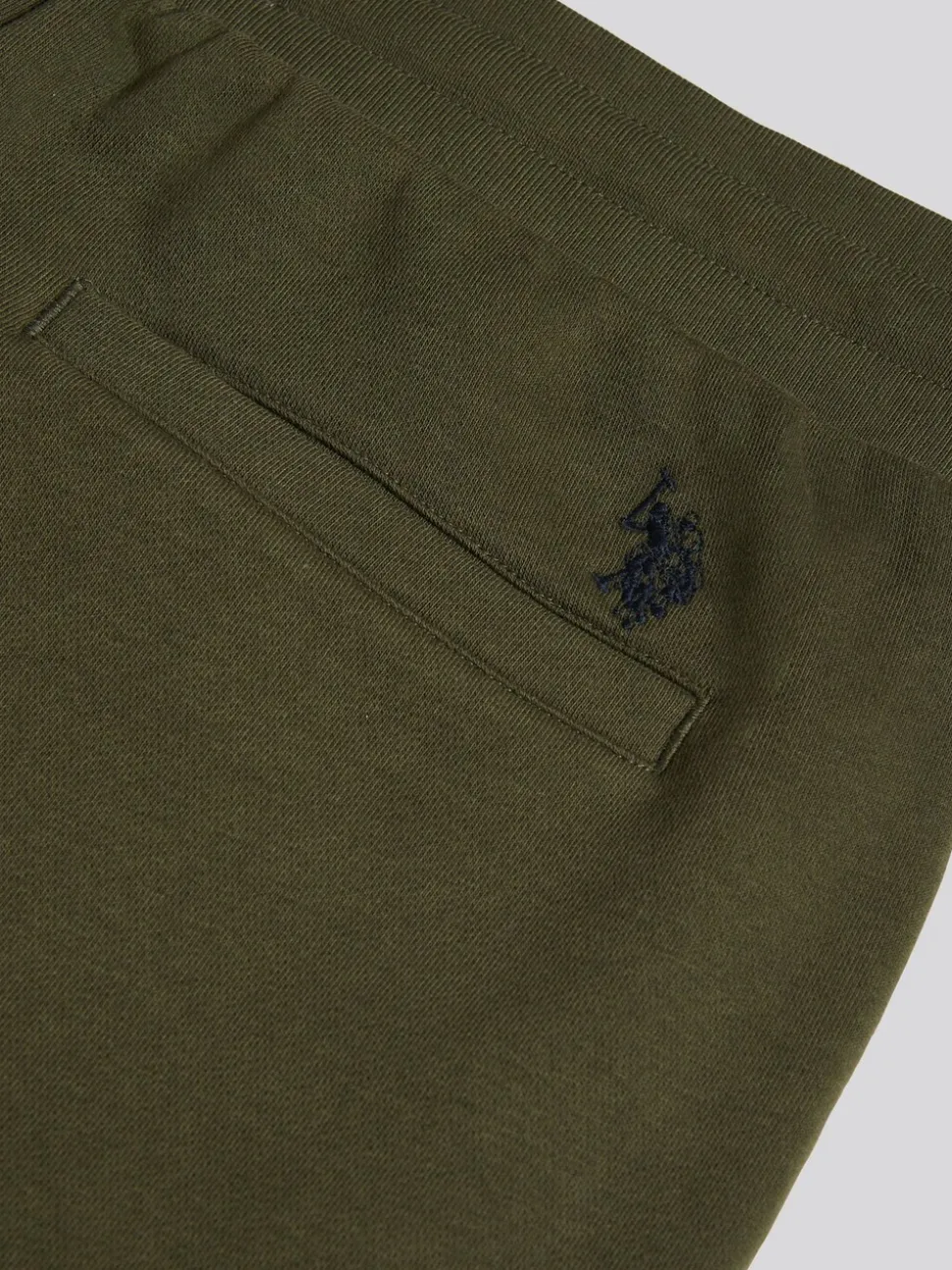 U.S. Polo Assn. Green Mens Double Horsemen Cargo Sweat Joggers