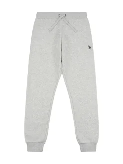 U.S. Polo Assn. Grey Mens Classic Fit Double Horsemen Joggers