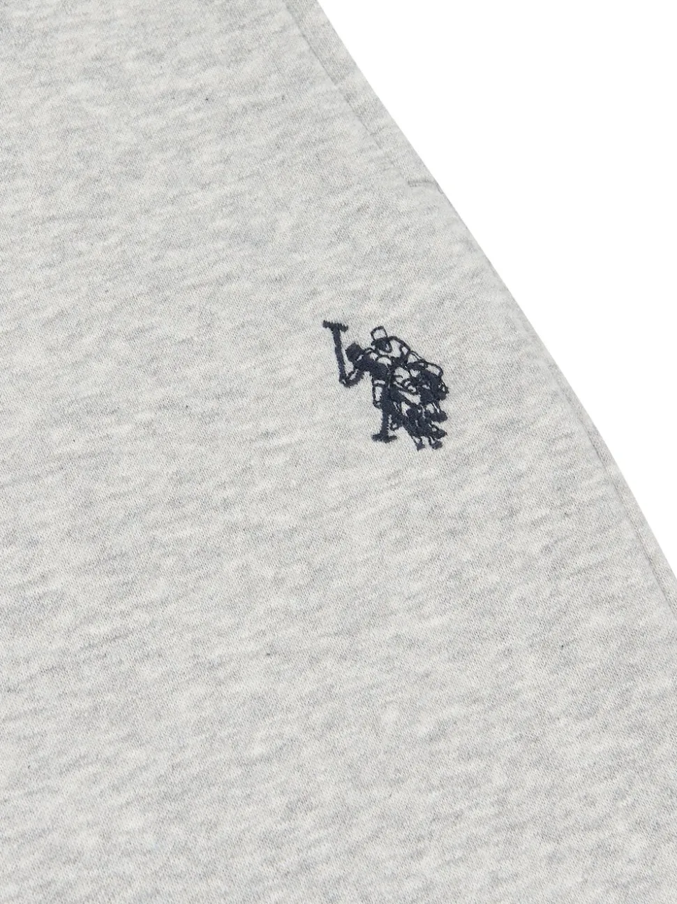 U.S. Polo Assn. Grey Mens Classic Fit Double Horsemen Joggers