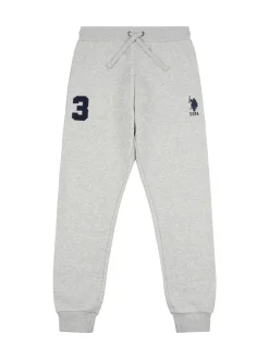 U.S. Polo Assn. Grey Mens Classic Fit Player 3 Joggers