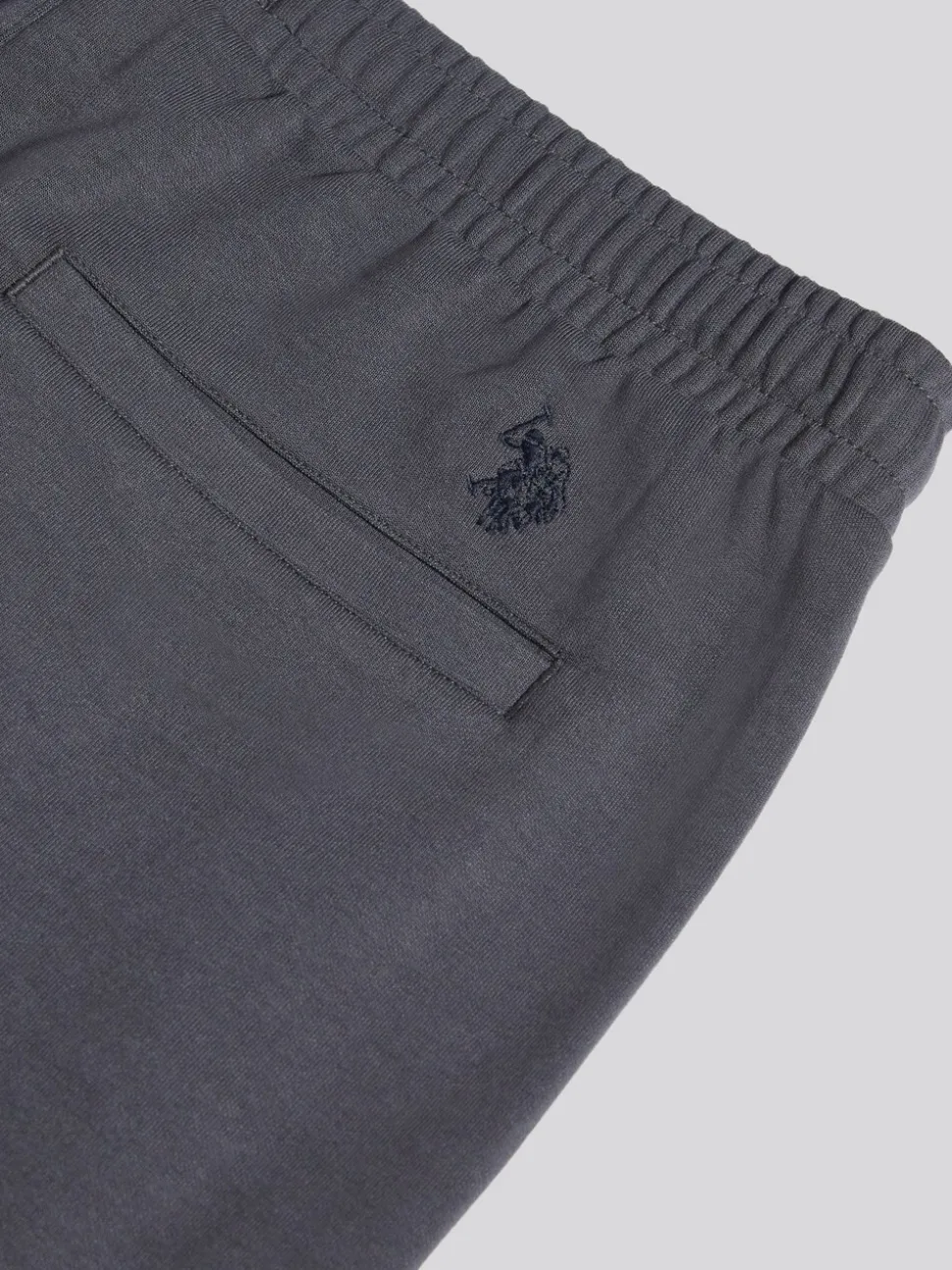 U.S. Polo Assn. Grey Mens Comfort Drawstring Smart Joggers
