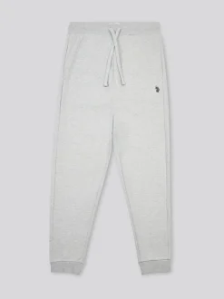 U.S. Polo Assn. Grey Mens Double Horsemen Loopback Joggers