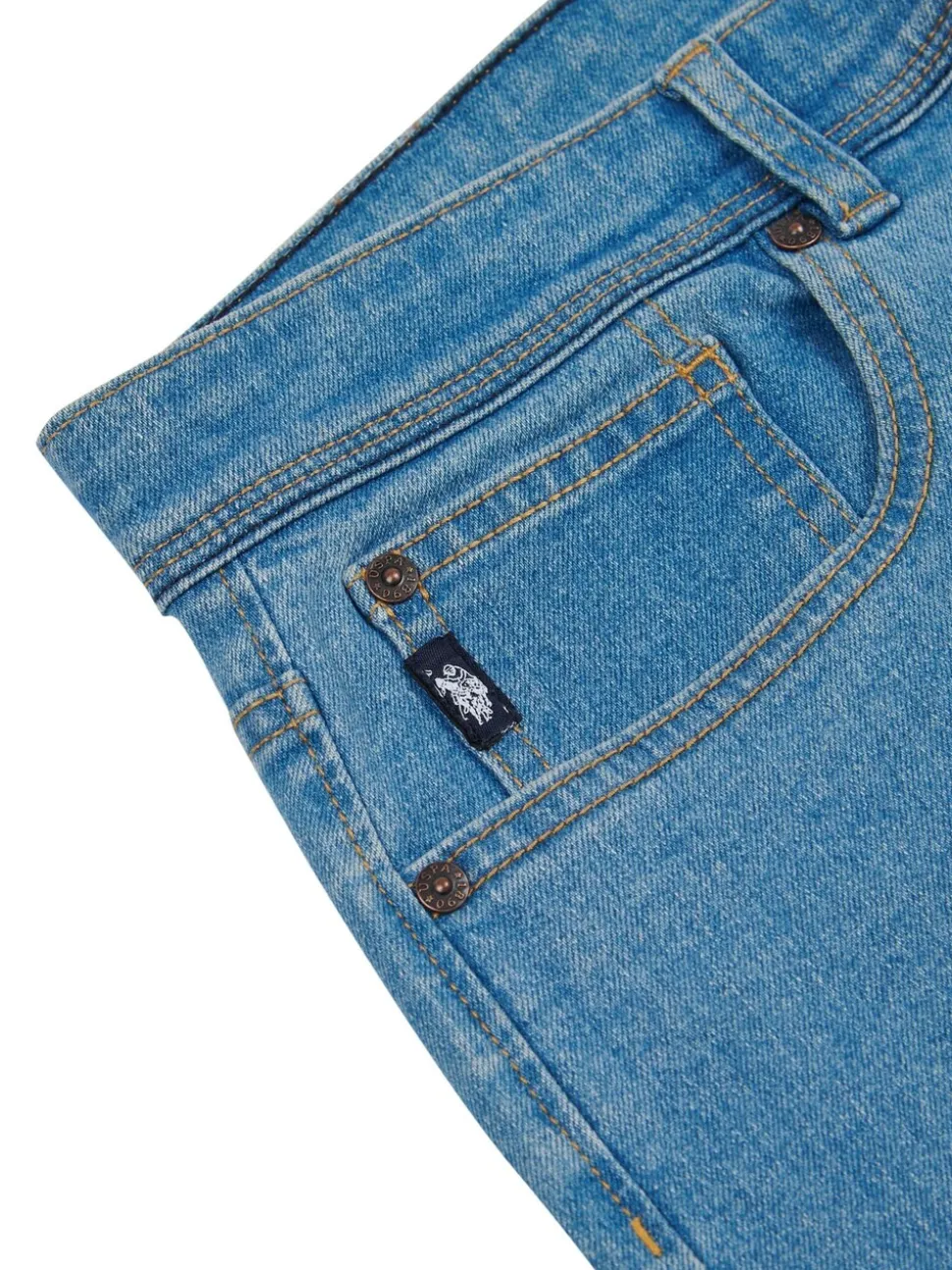 U.S. Polo Assn. Light Blue Mens Classic Fit Jeans