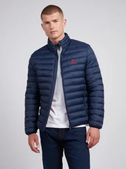 U.S. Polo Assn. Mens Lightweight Bound Quilted Jacket