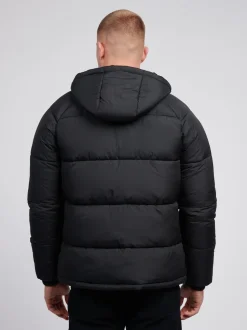 U.S. Polo Assn. Mens Ripstop Hooded Puffer Jacket