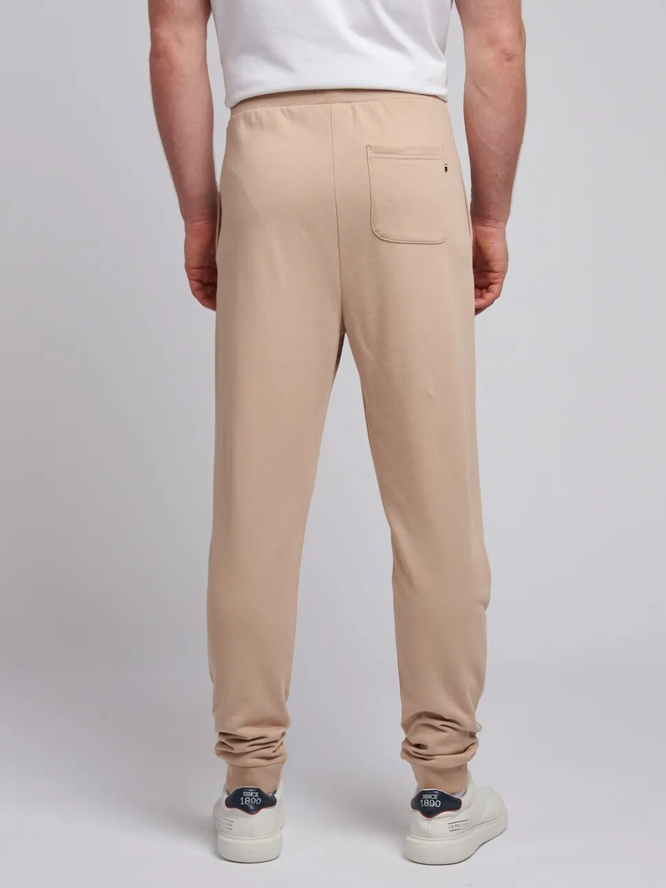 U.S. Polo Assn. Natural Mens Double Horsemen Loopback Joggers