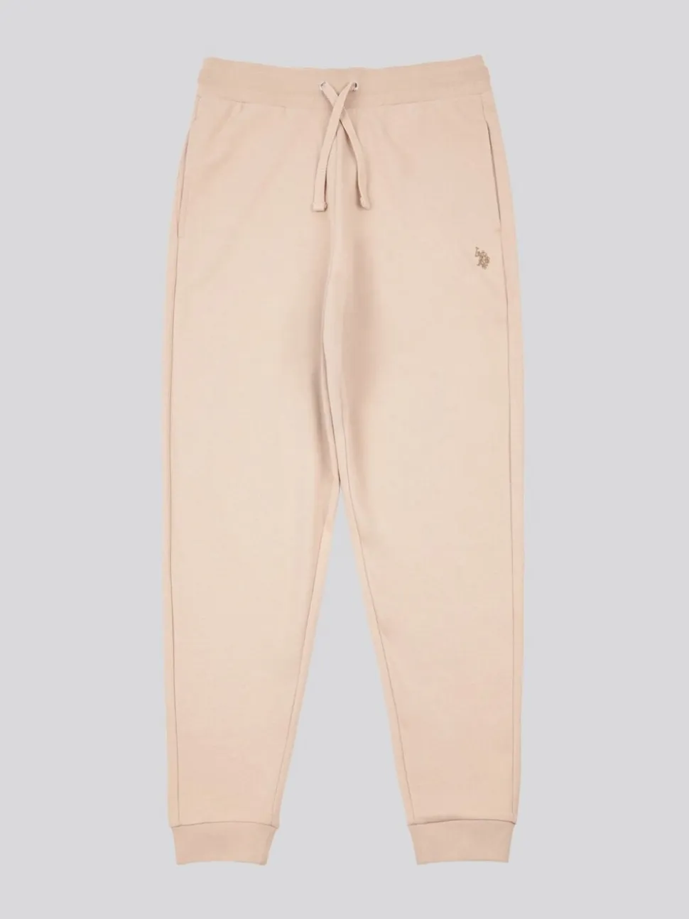 U.S. Polo Assn. Natural Mens Double Horsemen Loopback Joggers