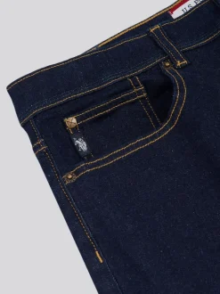 U.S. Polo Assn. Sky Blue Mens Classic Fit Jeans