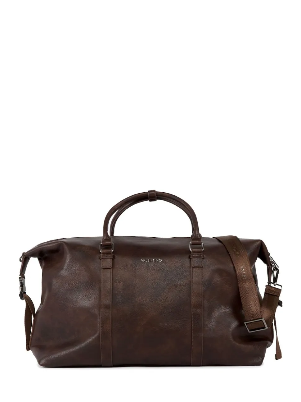 Valentino Bags Brown Infinity Hand Duffer Bag