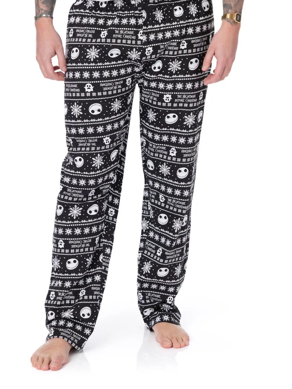 Vanilla Underground Black Nightmare Before Christmas Cotton Lounge Pants