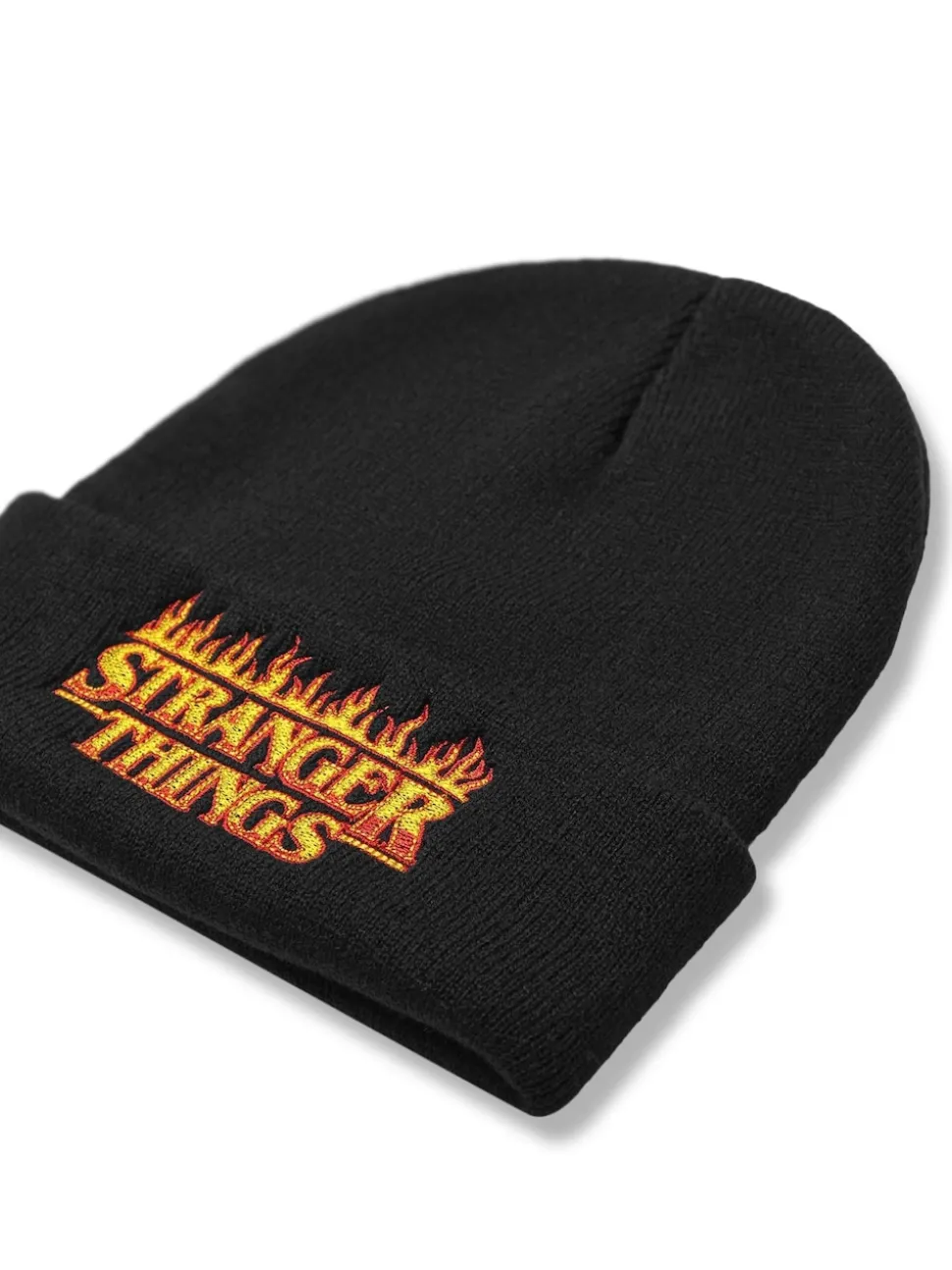 Vanilla Underground Black Adults Stranger Things Beanie Hat