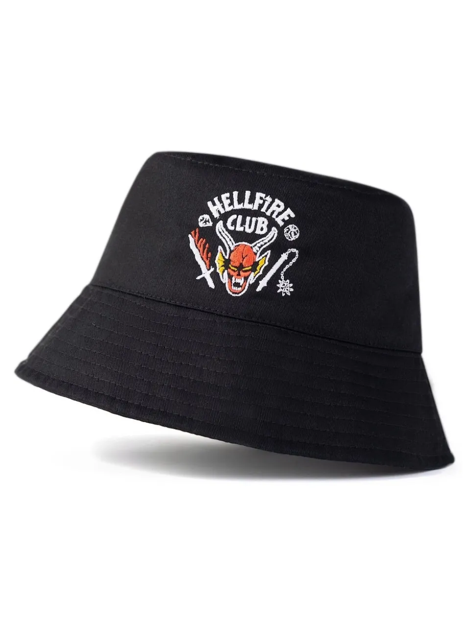 Vanilla Underground Black Stranger Things Bucket Hat