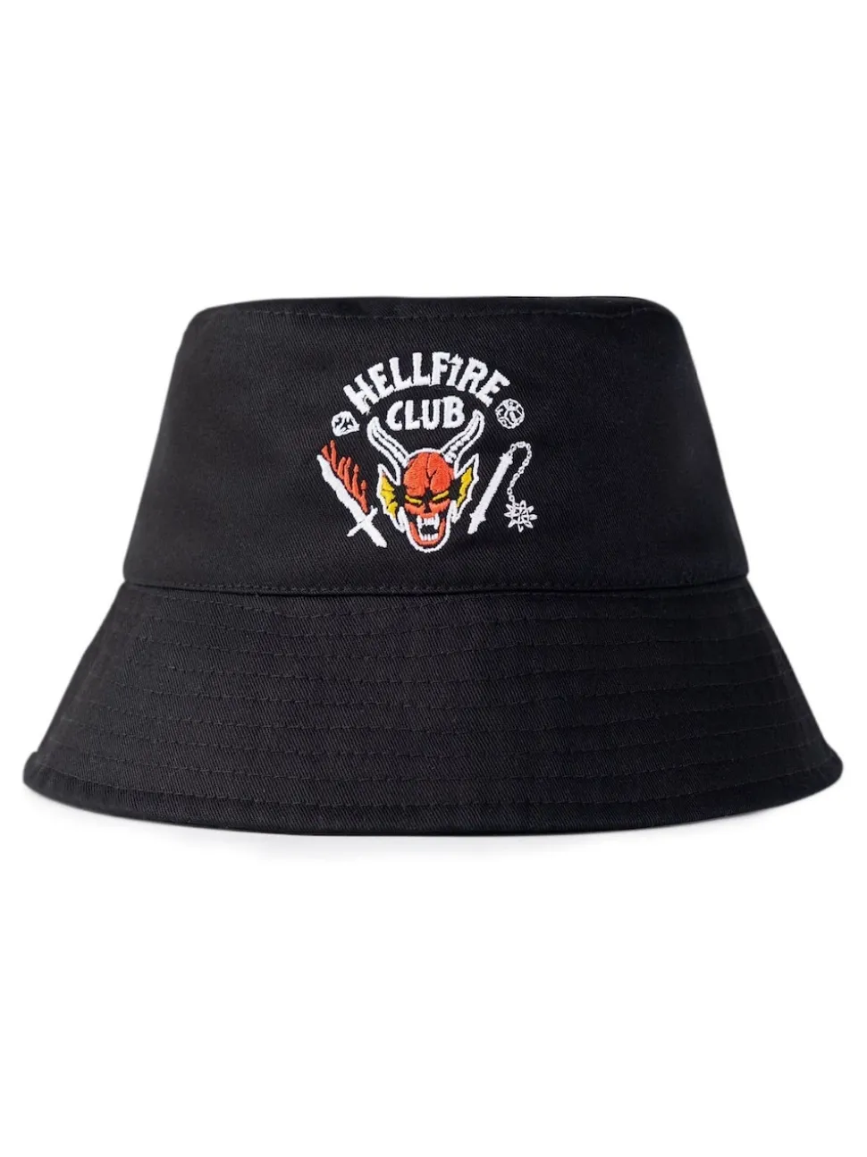 Vanilla Underground Black Stranger Things Bucket Hat
